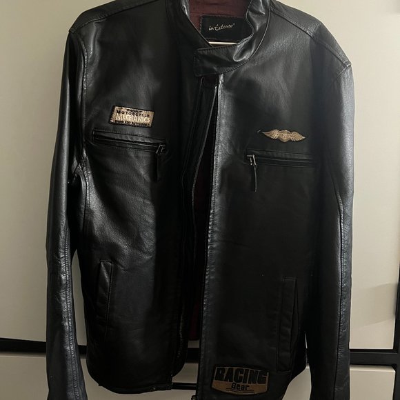 Vintage In Extenso Leather Jacket - Picture 1 of 2